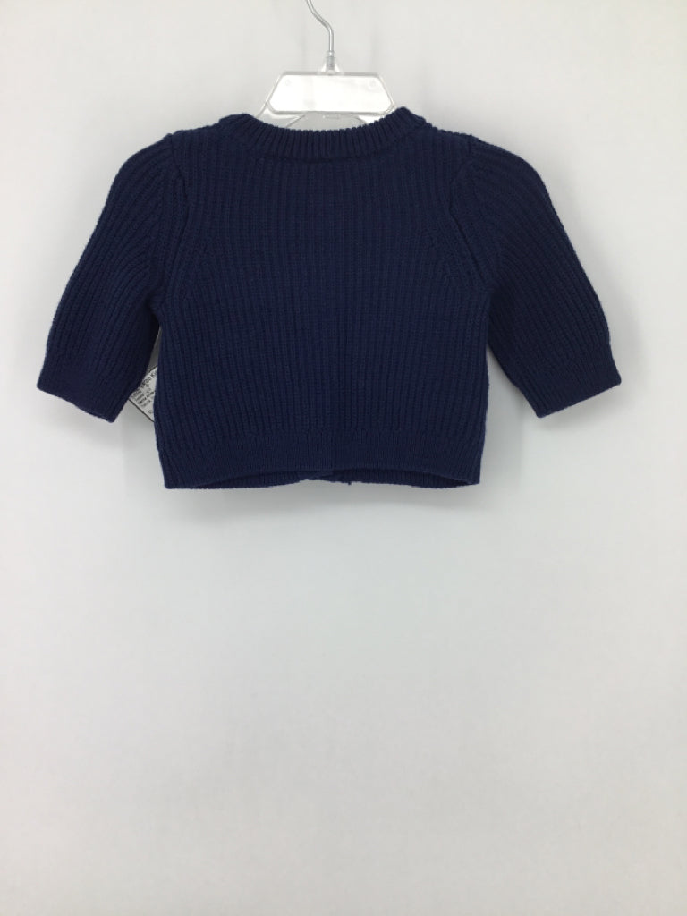 Hanna Andersson Child Size 0-3 Months Navy Sweater - girls