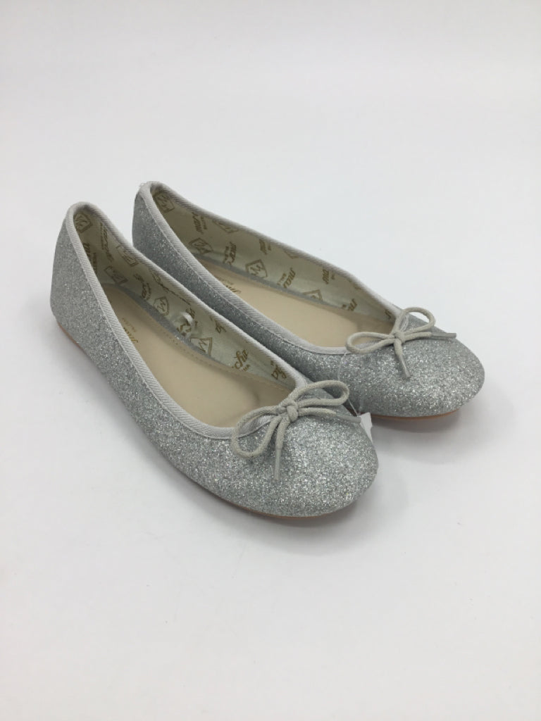 Marcha Child Size 5 Youth Silver Dress Shoes