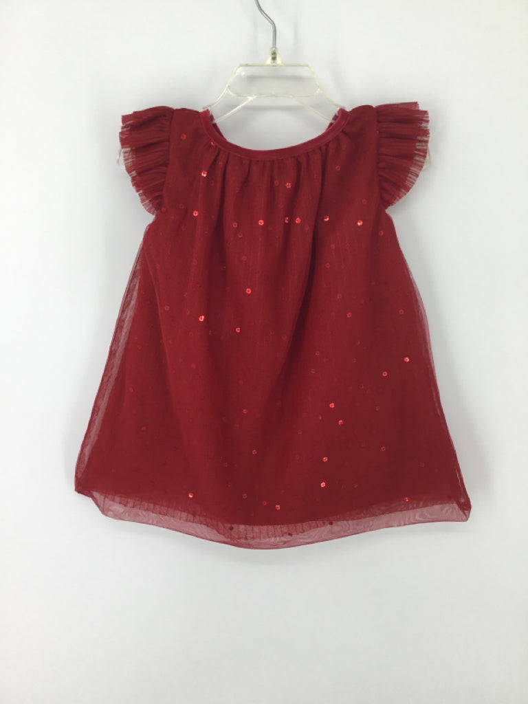 Cat & Jack Child Size 18 Months Red Dress - girls