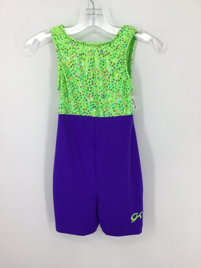 GK Child Size 8 Green Dance - girls