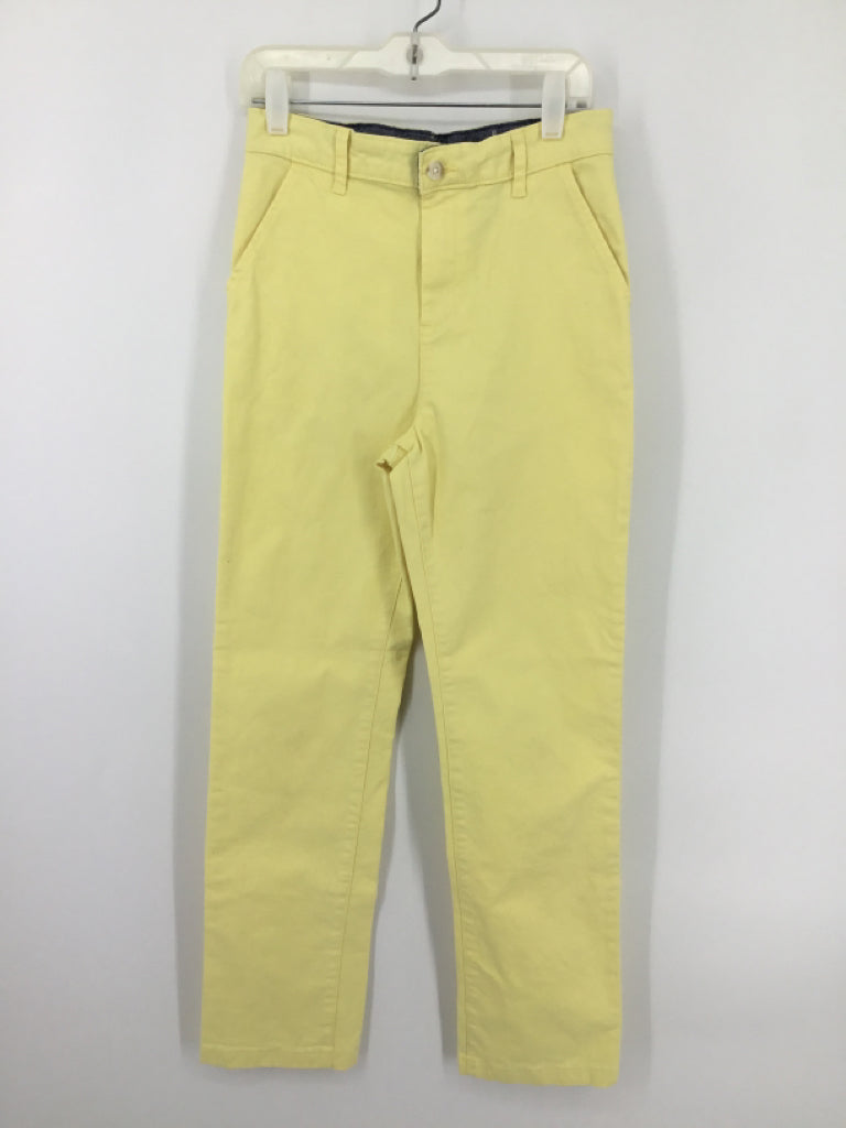 Gymboree Child Size 12 Yellow Solid Pants - boys