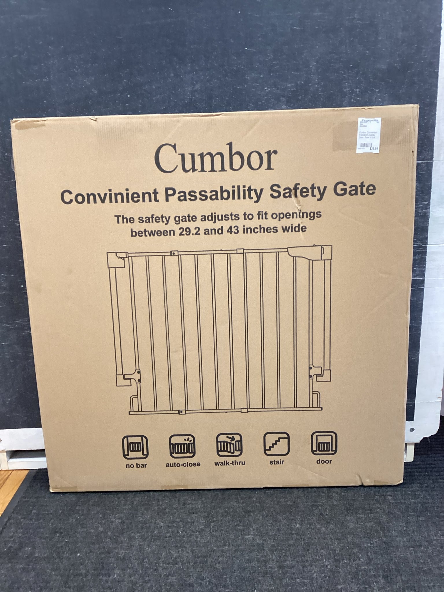 Cumbor Convenient Passability Safety Gate