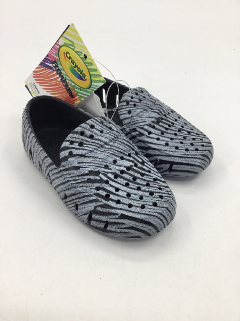 Floafers Child Size 6 Toddler Gray Sandals/Flip Flops