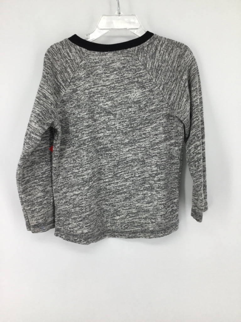 Cat & Jack Child Size 4 Black Marbled Shirt - boys