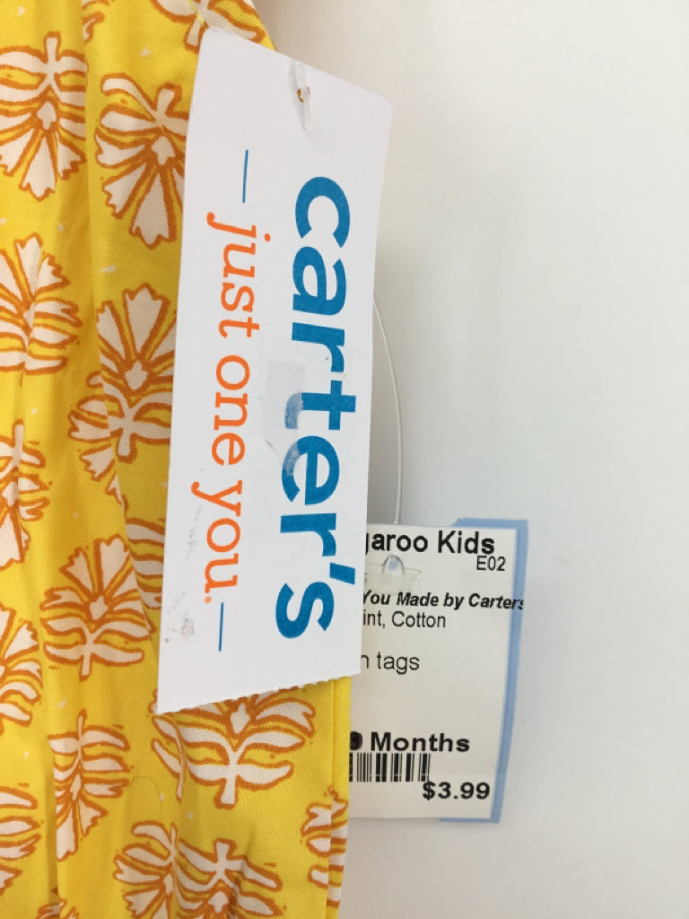 Just One You Made by Carters Child Size 3 Months Yellow Outfit - girls
