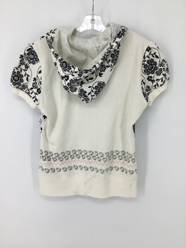 Roxy Girl Child Size 8 Black Hoodie - girls