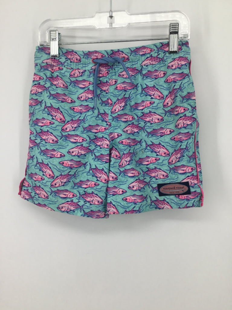 vineyard vines Child Size 5 Blue Print Swimwear - boys