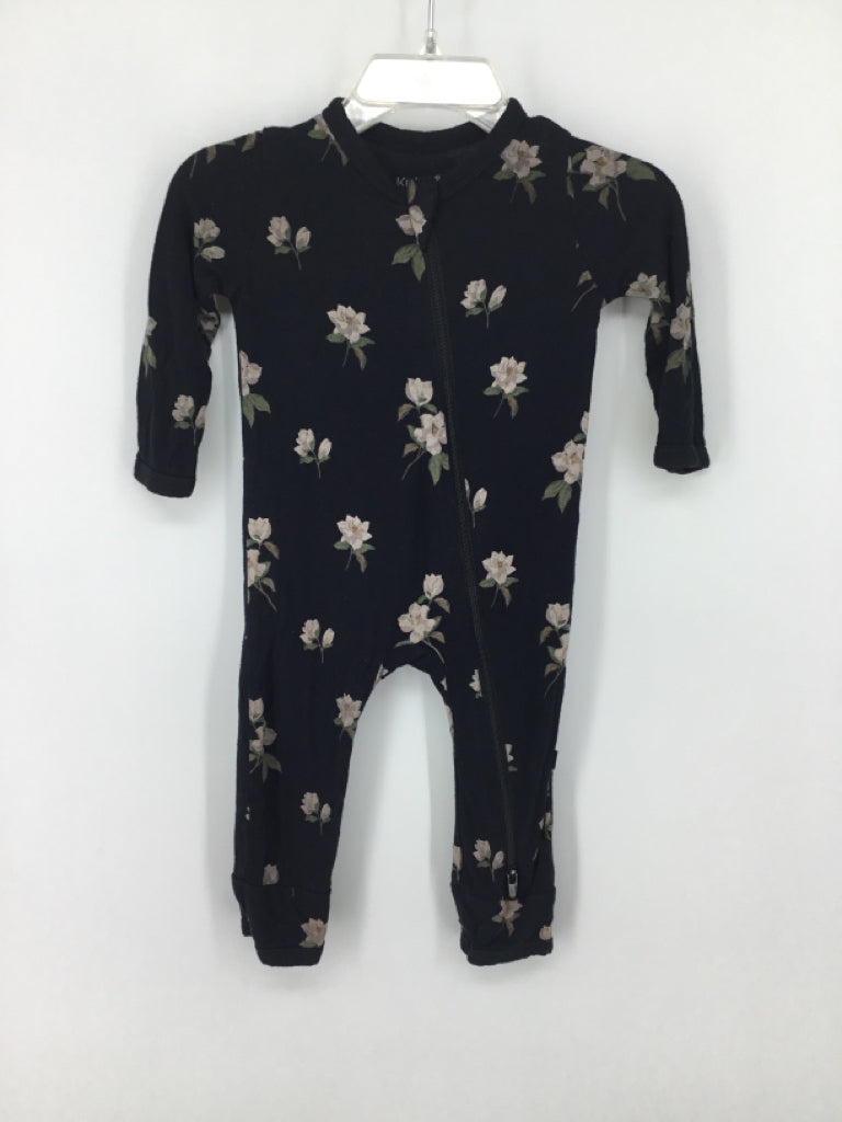 Kyte Child Size 3-6 Months Black Pajamas - girls