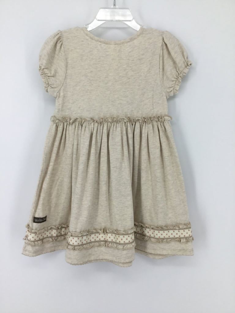 Matilda Jane Clothing Child Size 4 Tan Dress - girls