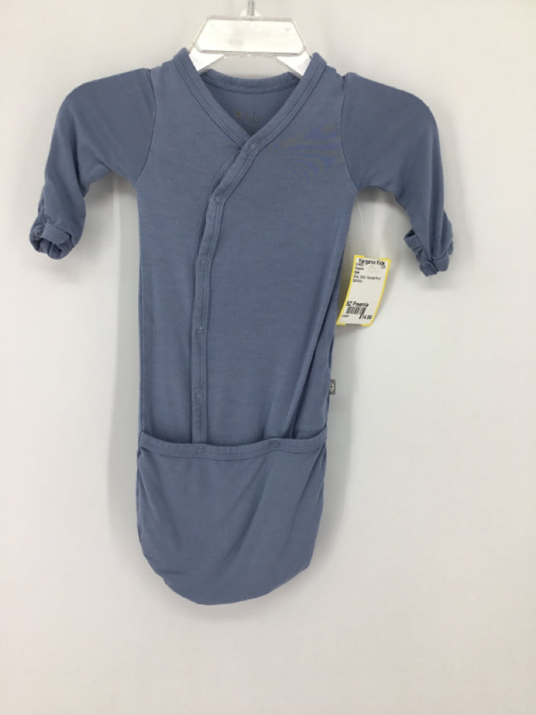 Kyte Child Size Preemie Blue Sleepers