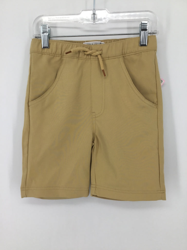 Free Planet Child Size 4 Tan Solid Shorts - boys