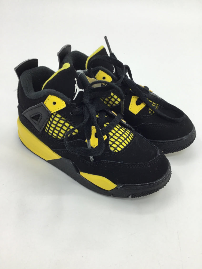 Air Jordan Child Size 9 Toddler Black Sneakers