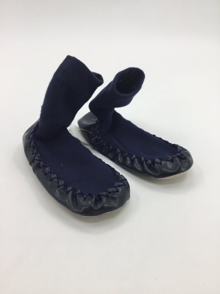 Hanna Andersson Child Size 10 Navy Slippers