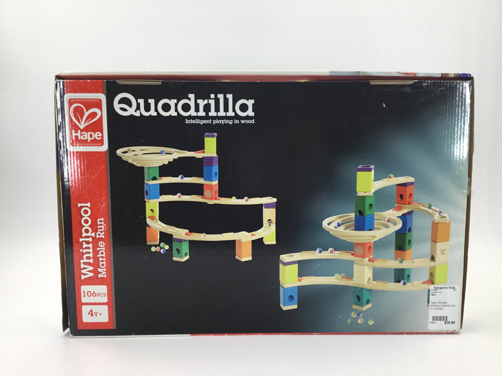 Hape Wooden Whirlpool Marble Run