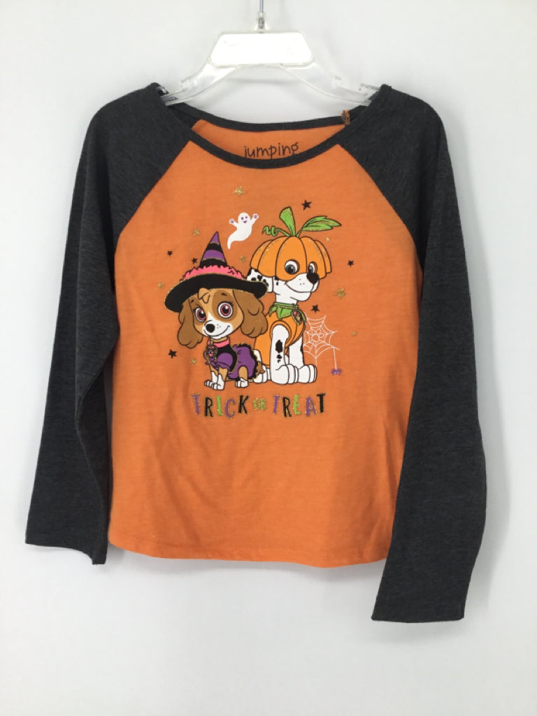 jumping beans Child Size 5 Orange Halloween T-Shirt