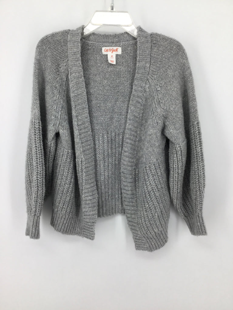 Cat & Jack Child Size 4 Gray Sweater - girls