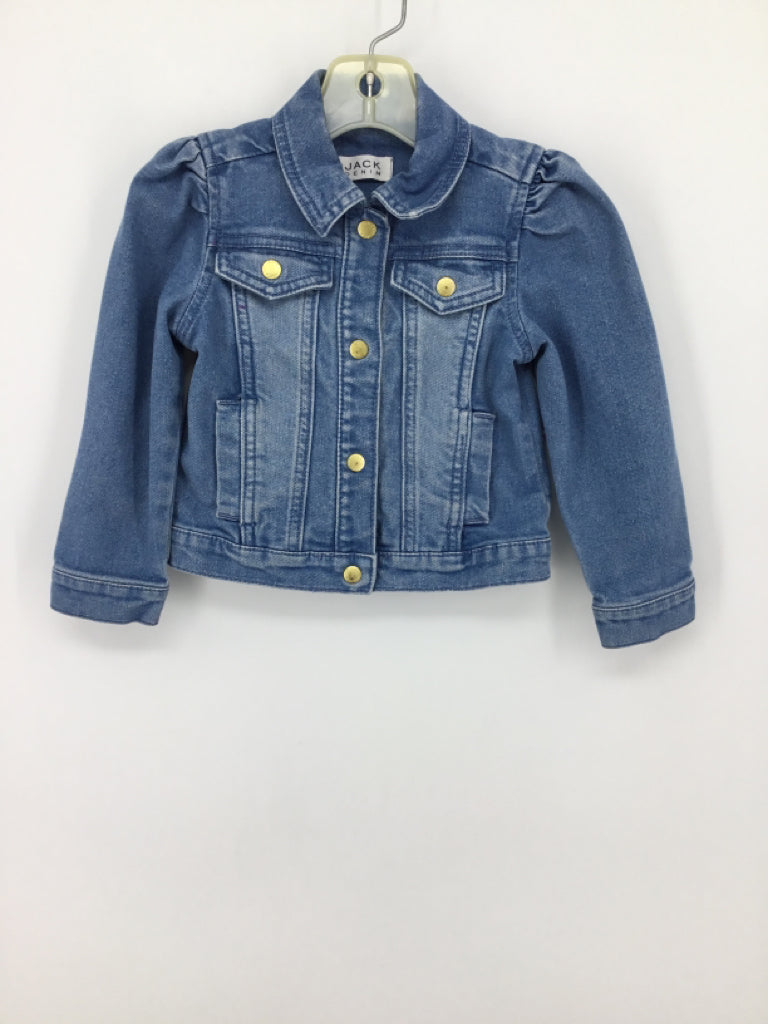 Jack Denim Child Size 2 Blue Jacket