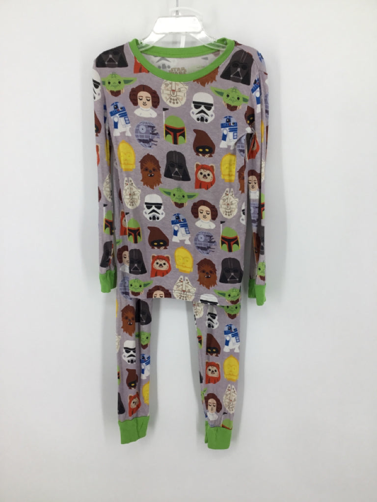 Little Sleepies + Star Wars Child Size 5 Gray Character Pajamas - boys