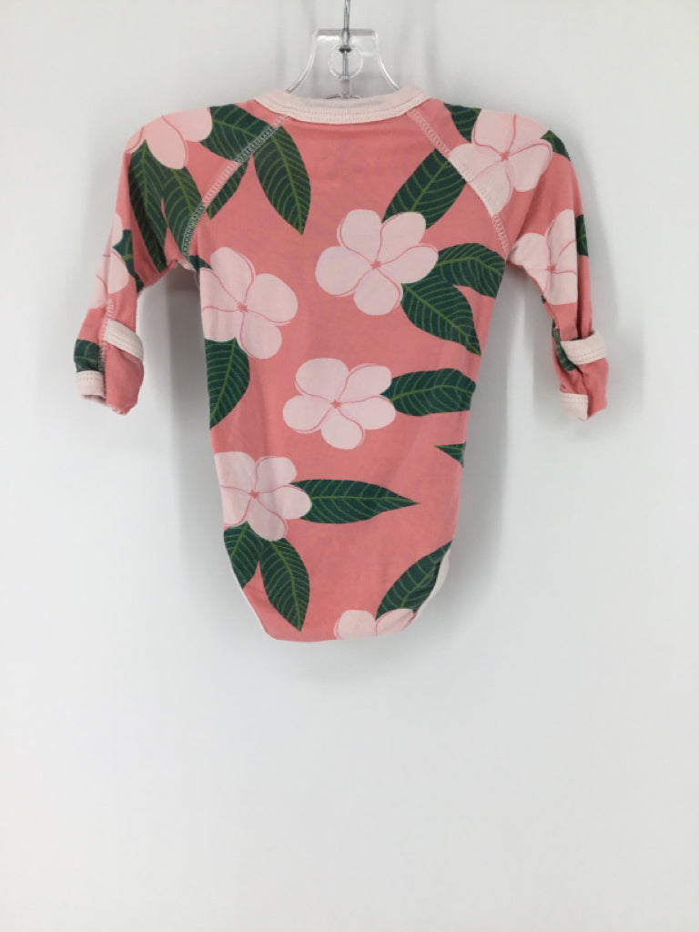 Kickee Pants Child Size Newborn Pink Onesie