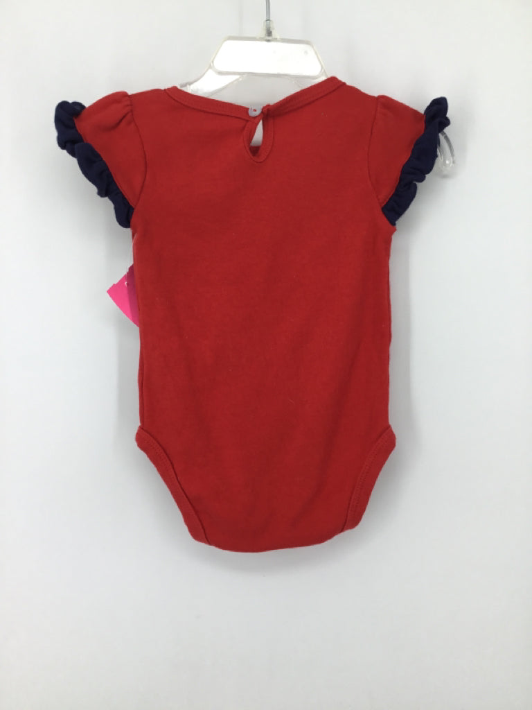 Genuine Merchandise Child Size 3-6 Months Red Onesie
