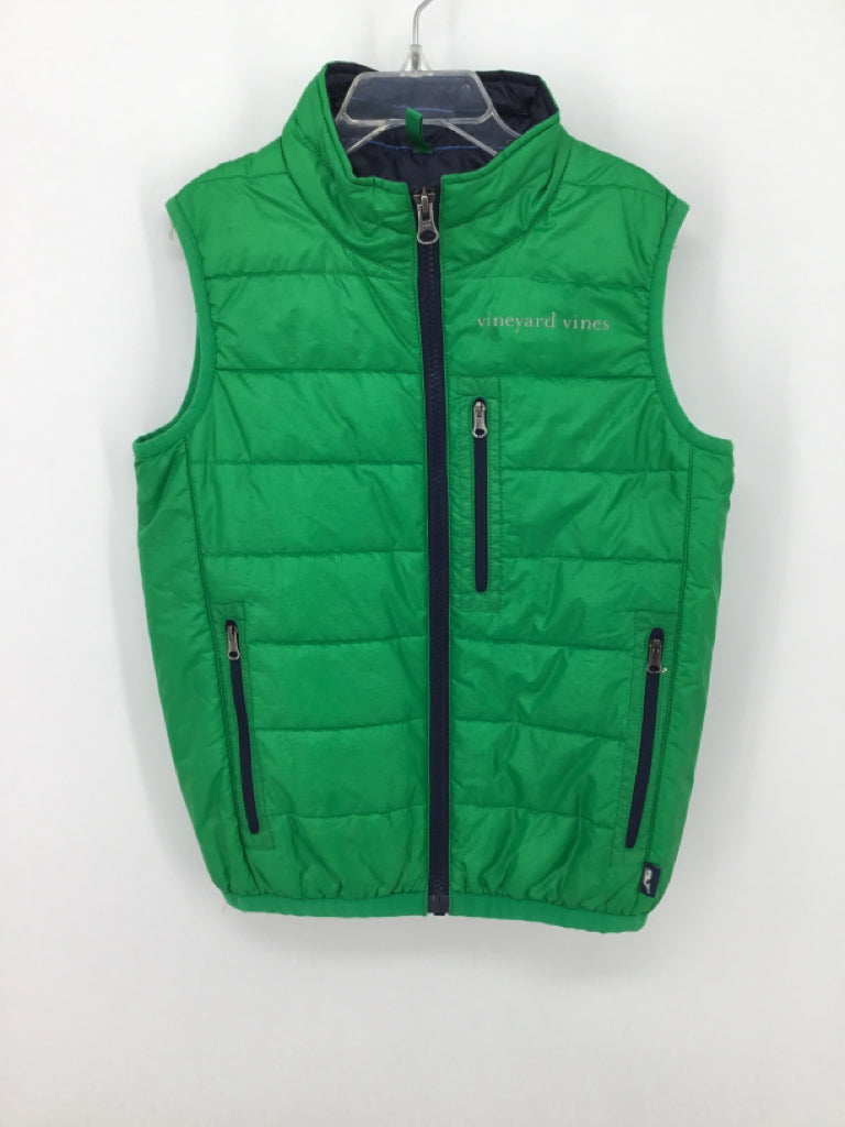 vineyard vines Child Size 7 Green Solid Outerwear - boys
