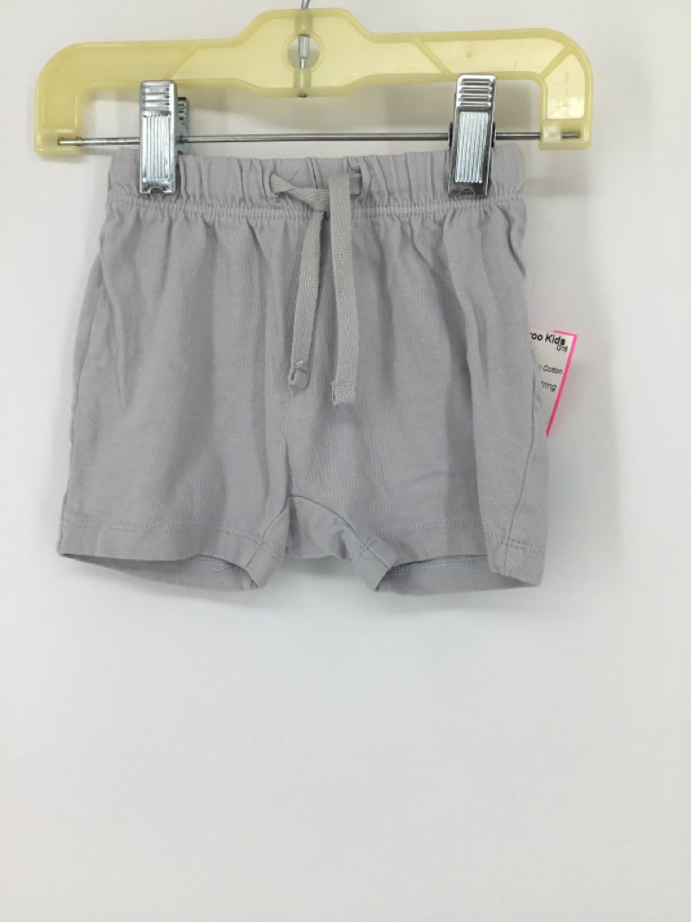 H & M Child Size 6 Months Gray Solid Shorts - boys