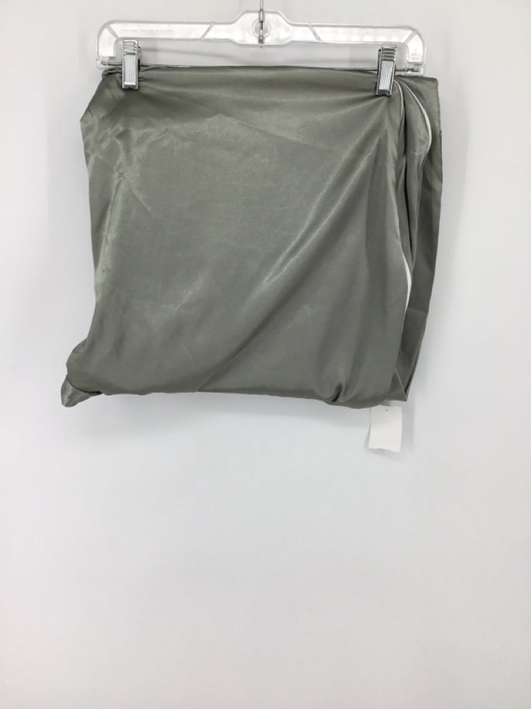 Silky Gray Maternity Pillow Cover