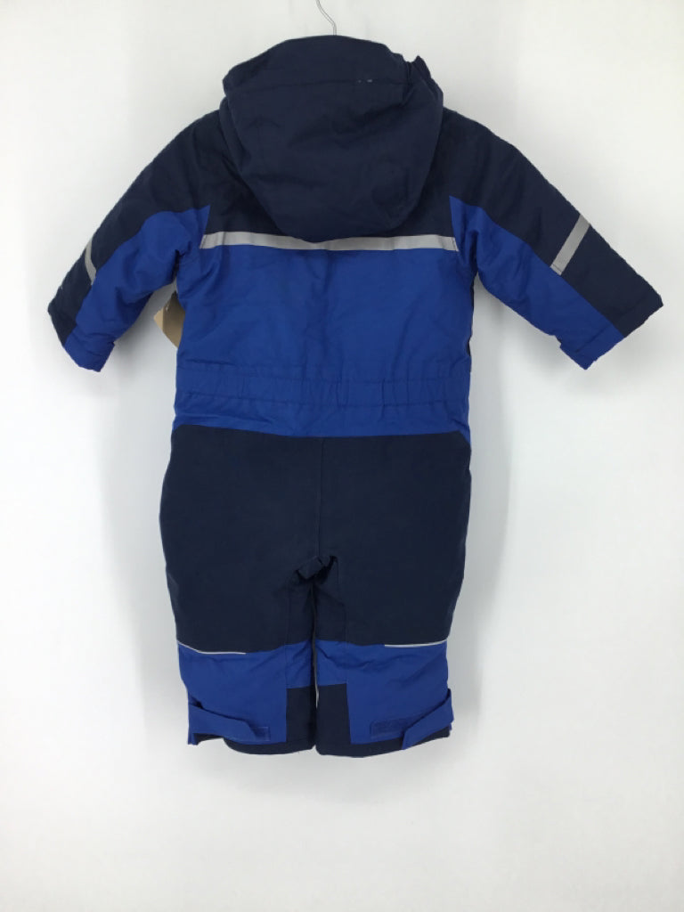 Columbia Child Size 12-18 Months Blue Solid Outerwear - boys