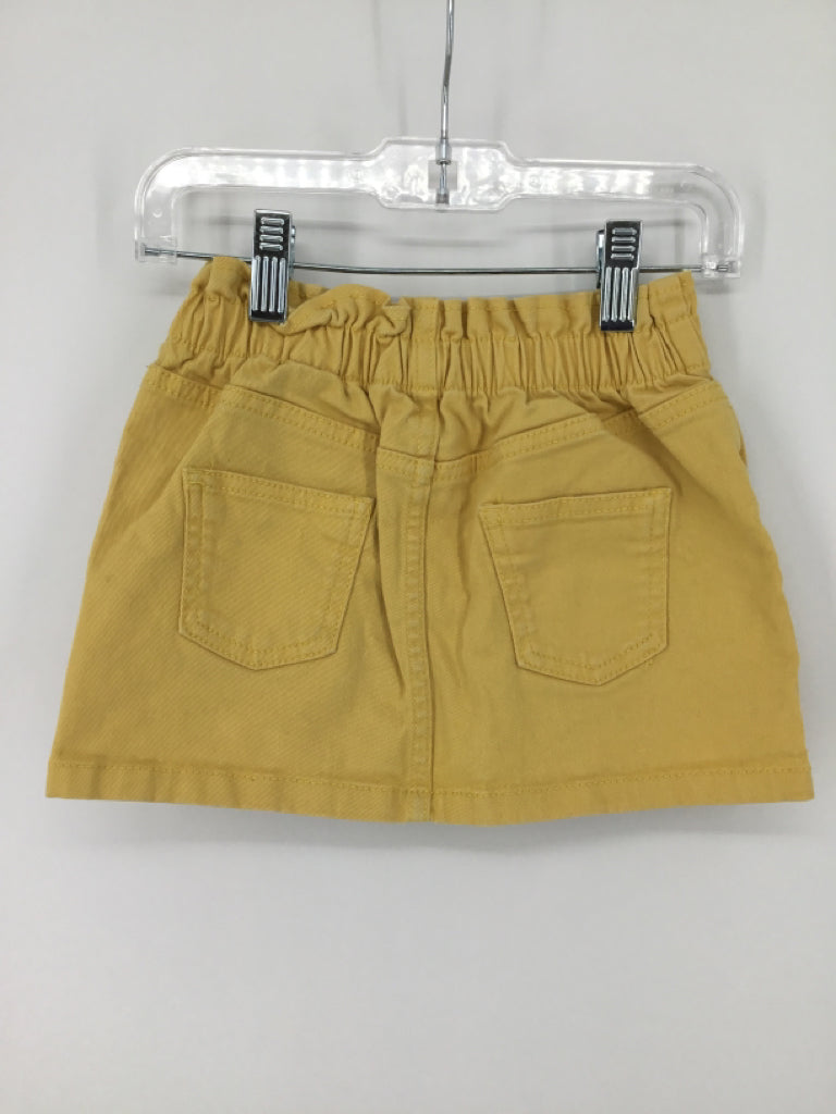 H & M Child Size 2 Yellow Skirts - girls