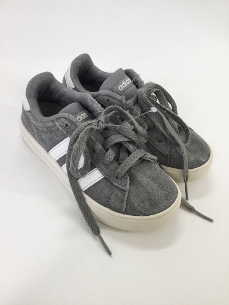 Adidas Child Size 12 Gray Sneakers