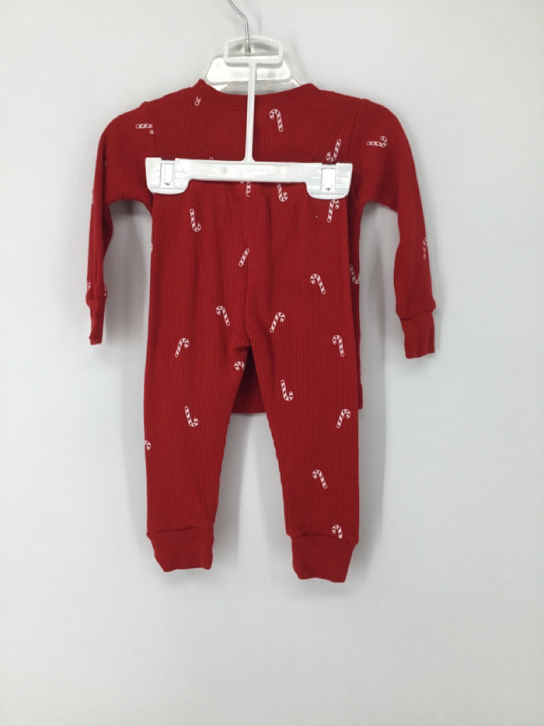 Carter's Child Size 12 Months Red Christmas Pajamas
