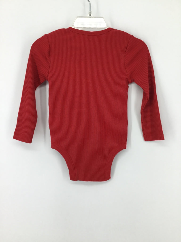 Old Navy Child Size 12-18 Months Red Onesie