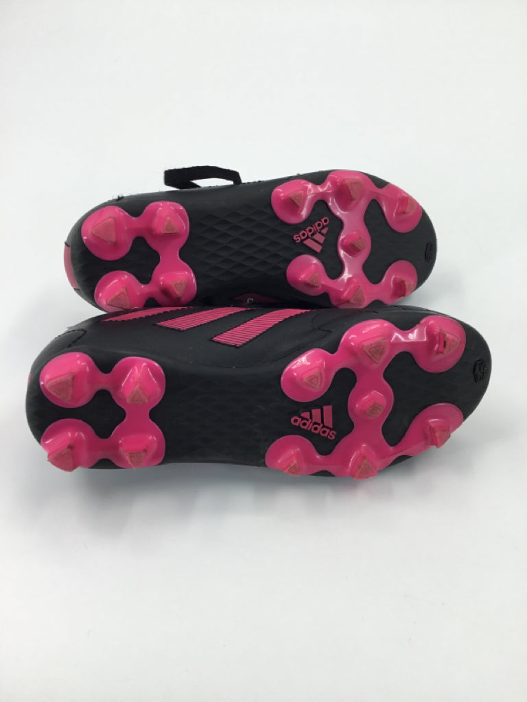 Adidas Child Size 13.5 Black/ Pink Sport/Dance Shoes