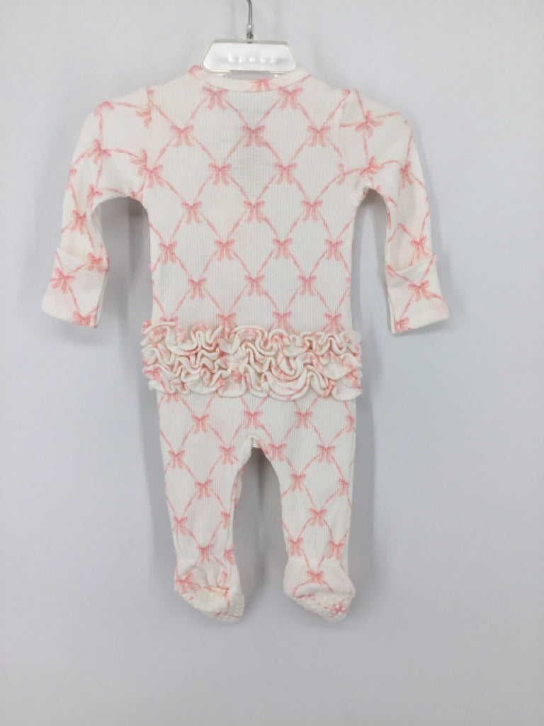 Angel Dear Child Size 0-3 Months Pink Sleepers