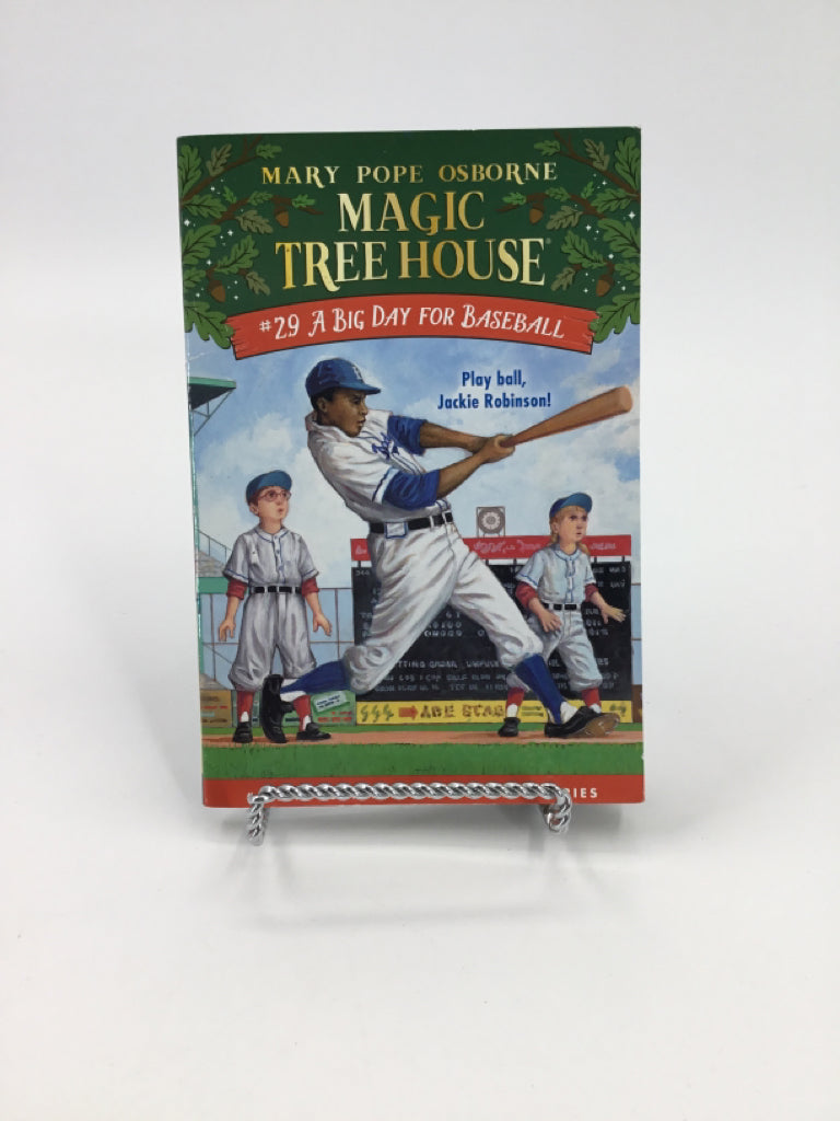 Magic Tree House #29 A Big Day For Baseball Paperback Book