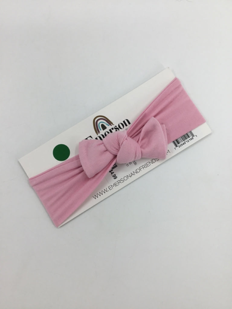 Emerson and Friends Pink Solid Bamboo Headband