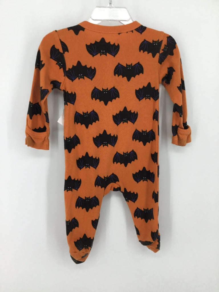 Old Navy Child Size 3-6 Months Orange Halloween Sleeper