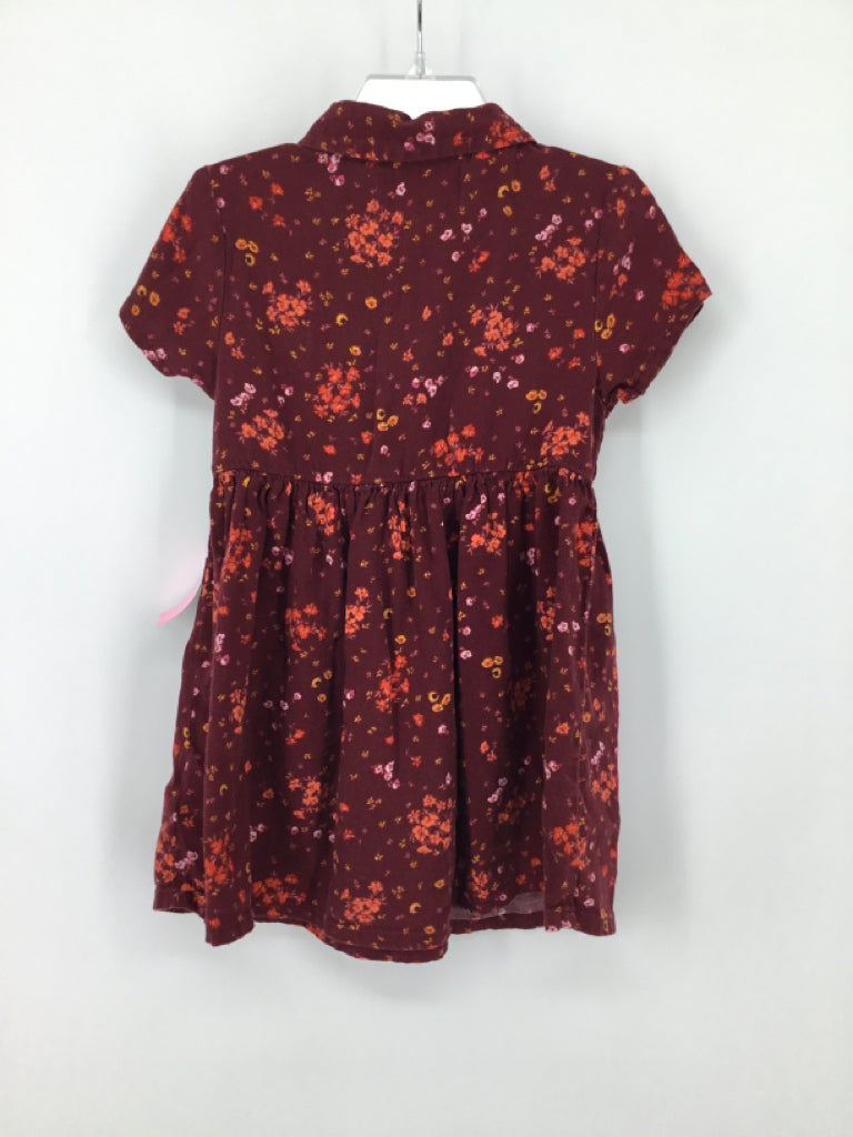Old Navy Child Size 3 Burgundy Dress - girls