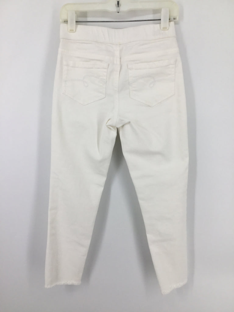 Justice Child Size 10 White Pants - girls