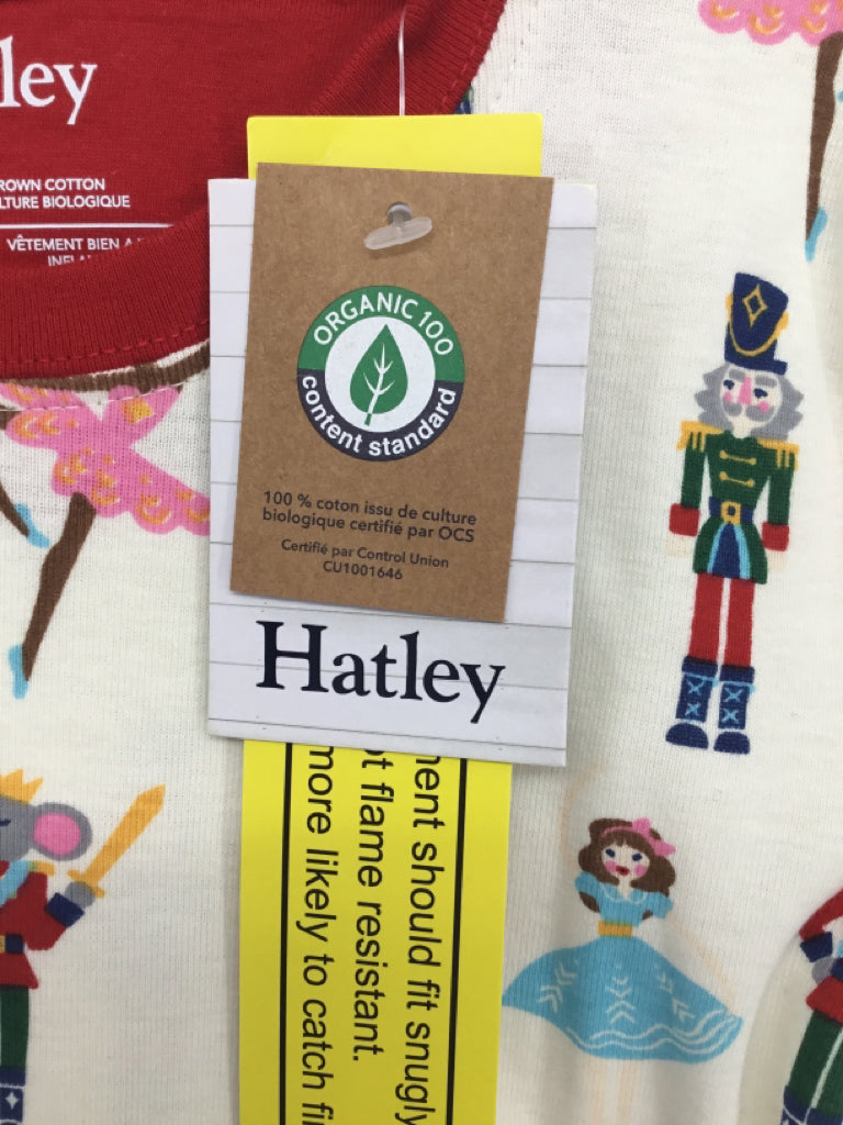 Hatley Child Size 8 Multi-Color Christmas Pajamas