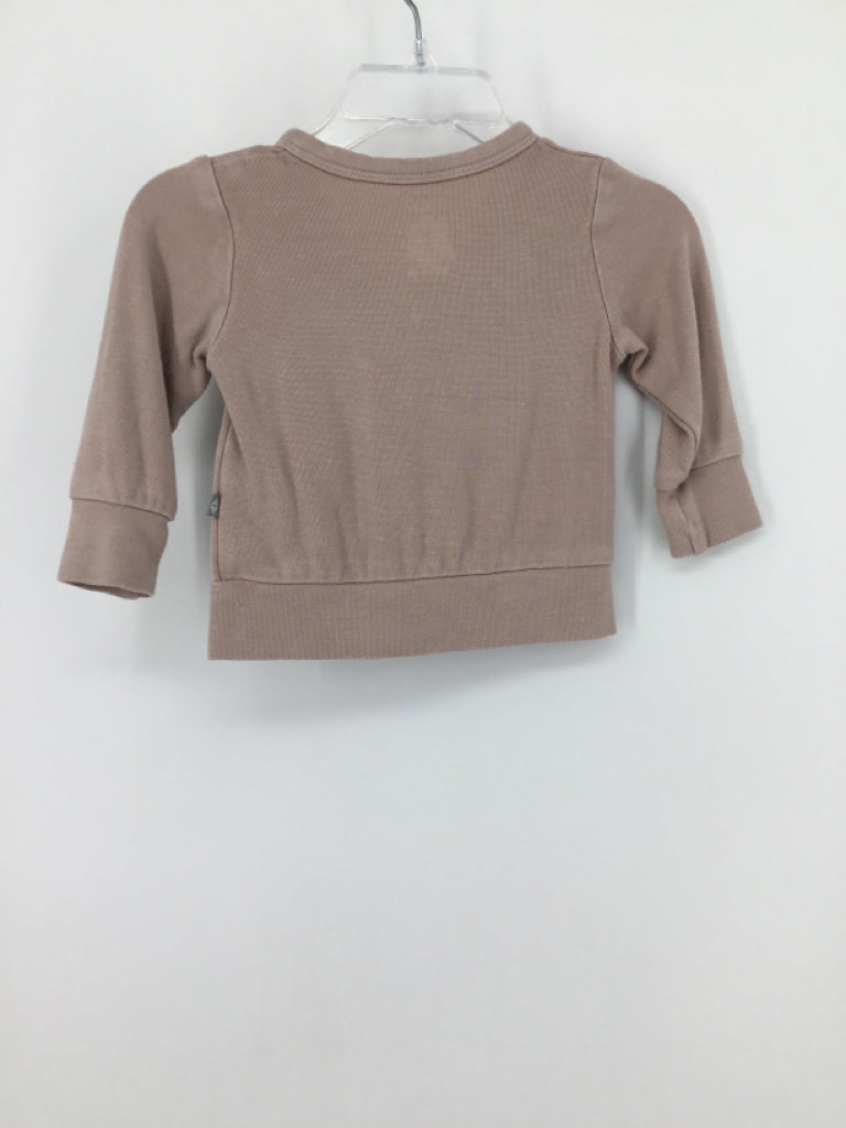 Kyte Child Size 3-6 Months Pink Solid Shirt - boys