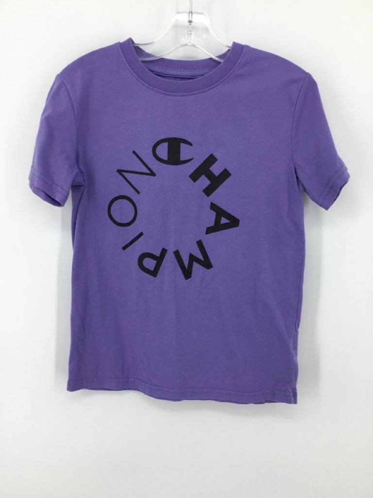 Champion Child Size 8 Purple T-shirt - girls