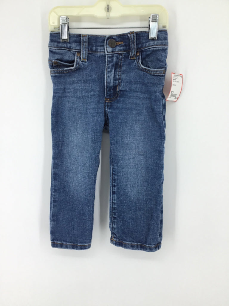Wrangler Child Size 2 Blue Jeans - girls