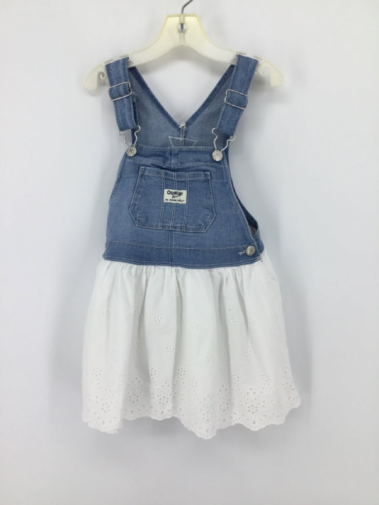 OshKosh B'gosh Child Size 4 Blue Dress - girls