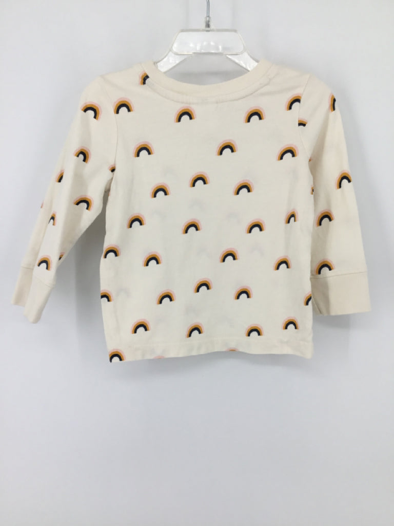 Hanna Andersson Child Size 2 Cream T-shirt - girls