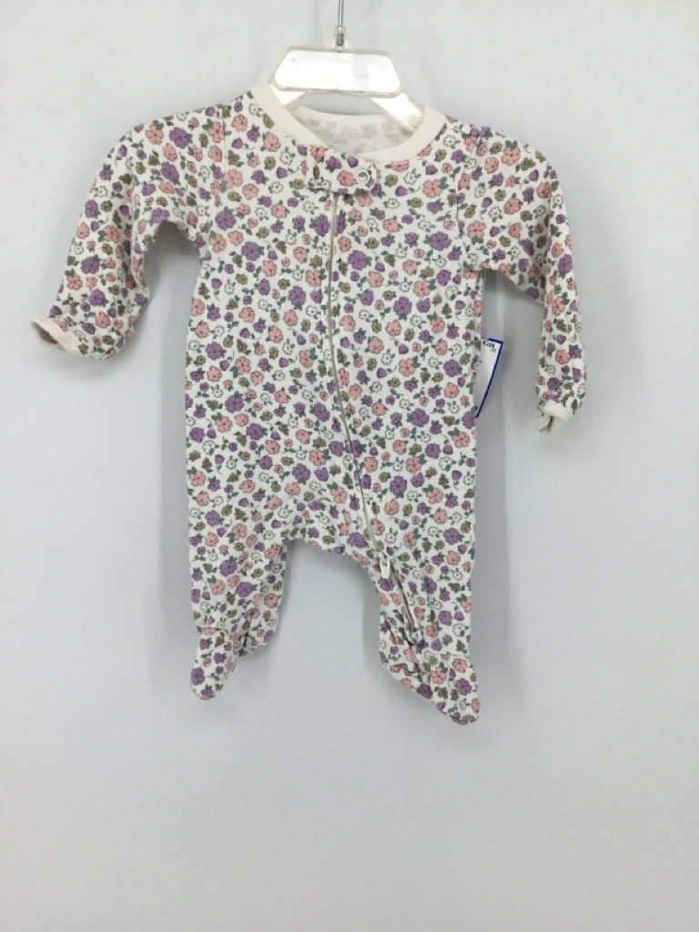 Carter's Child Size Newborn Purple Sleepers