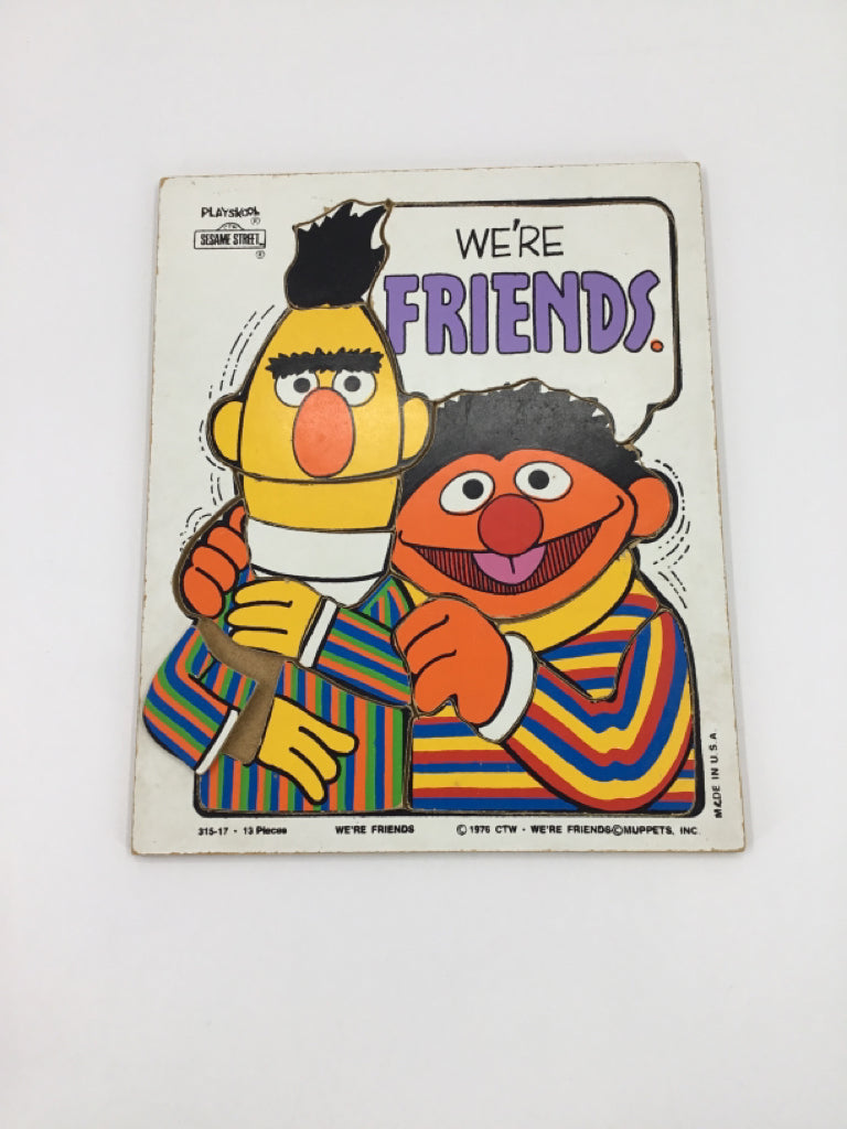 Playskool Vintage Bert & Ernie Puzzle