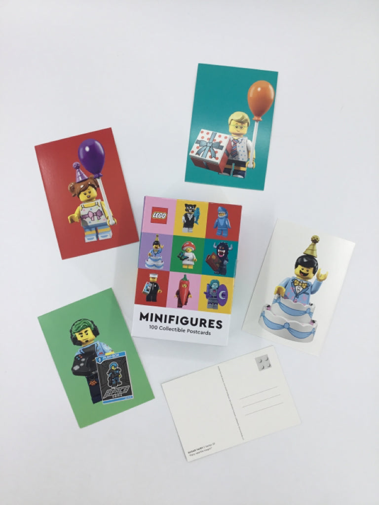 Lego 100 Collectible Postcards - Minifigures