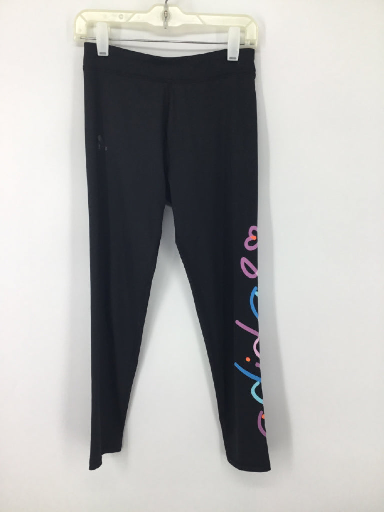 Adidas Child Size 10 Black Pants - girls