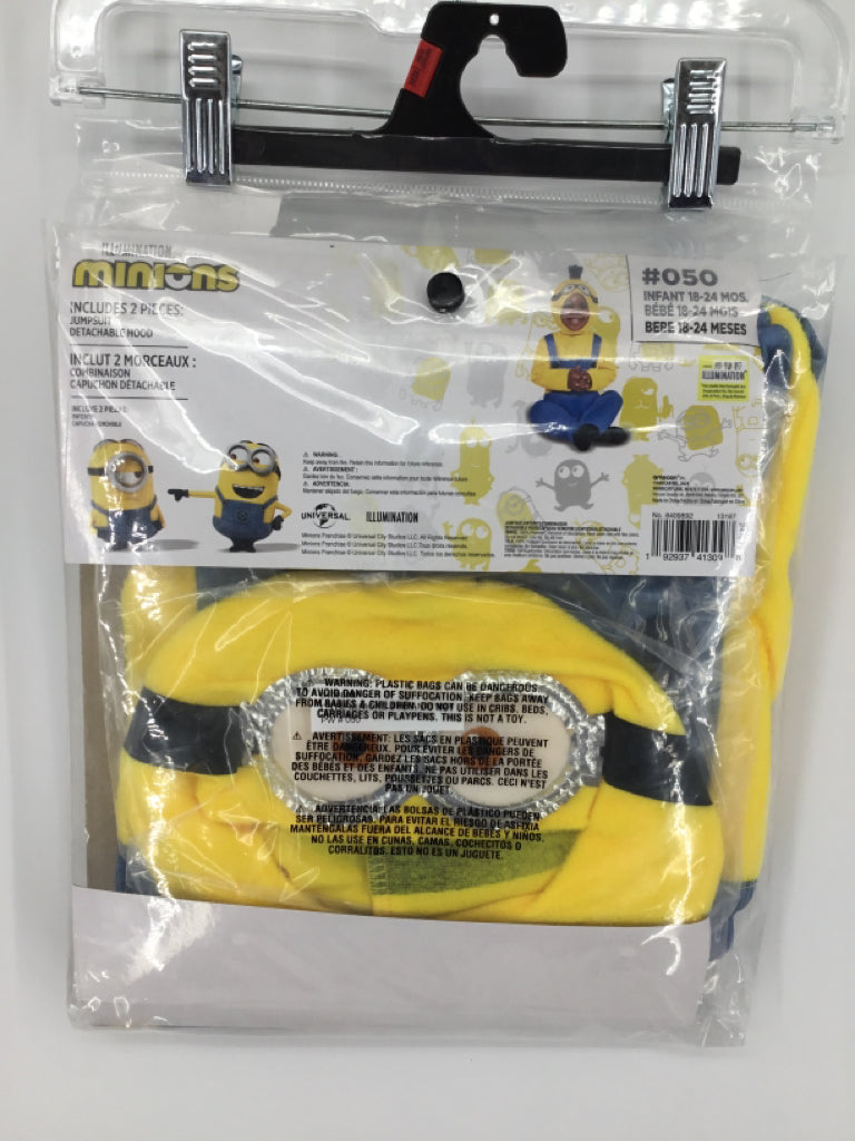 Illumination Child Size 18-24 Months Yellow Minnion Halloween Costume